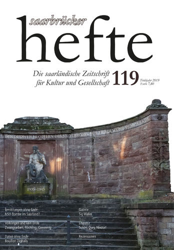 Saarbrücker Hefte Nr. 119 (Frühjahr 2019)